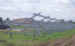 Structuri metalice suport panouri fotovoltaice - proiect parc solar Urlati