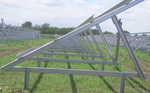 Structuri metalice suport panouri fotovoltaice - proiect parc solar Urlati