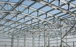 Structuri metalice zincate - hala de productie parchet Budesti