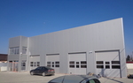 Hala pe structura metalica europrofile - Service auto Bacau